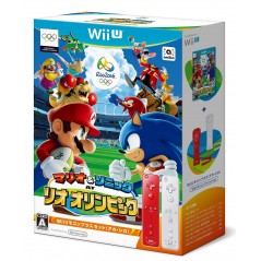 MARIO & SONIC AT THE RIO 2016 OLYMPIC GAMES [WII REMOTE CONTROL PLUS SET] (RED & WHITE)