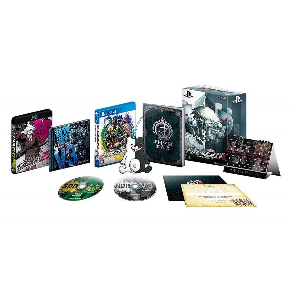 NEW DANGANRONPA V3 MINNA NO KOROSHIAI SHIN GAKKI [LIMITED EDITION] PS4