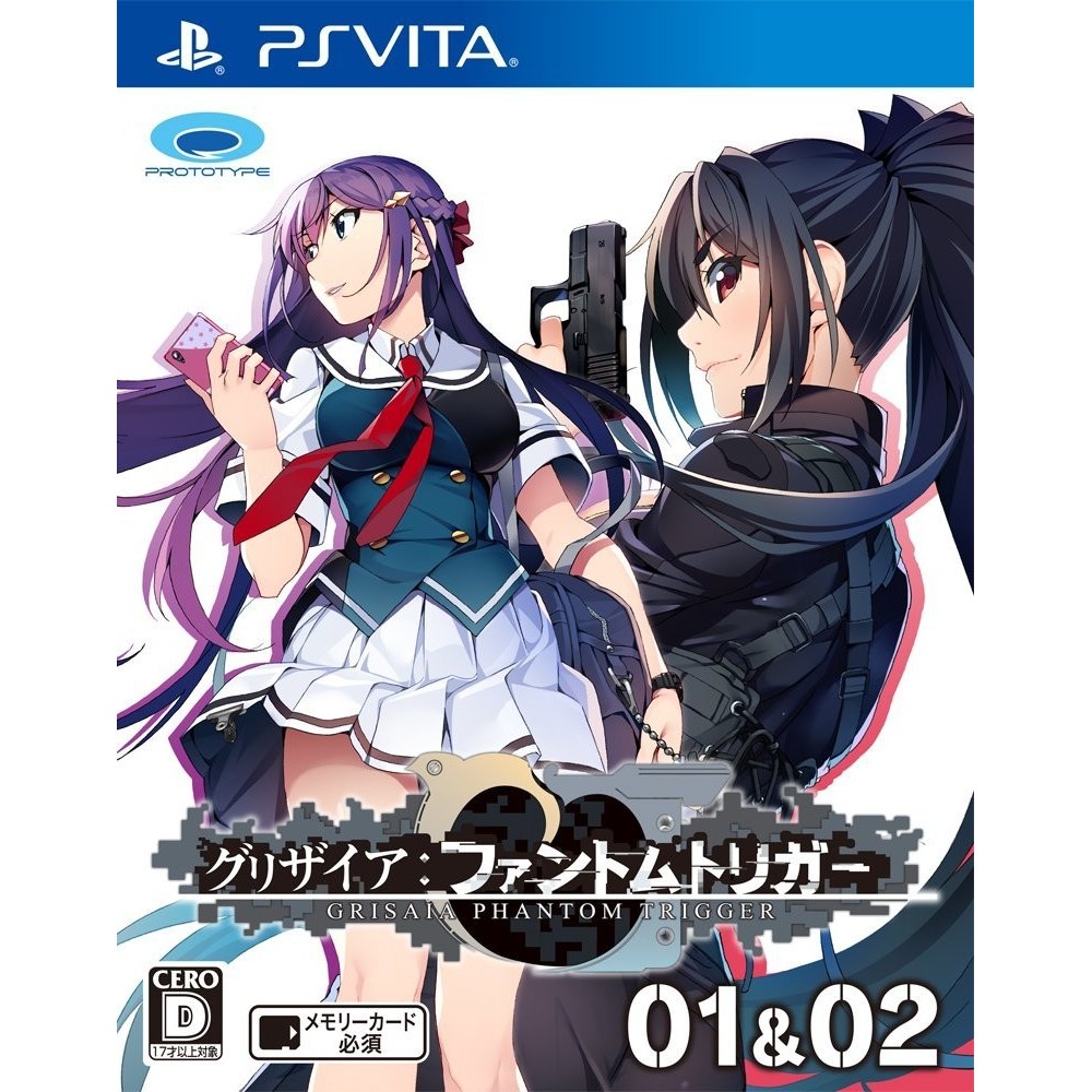 GRISAIA PHANTOM TRIGGER 01 & 02 PSVita (cartridge only)