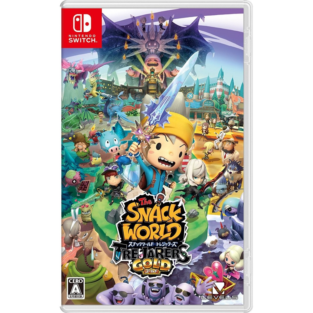 THE SNACK WORLD: TREJARERS GOLD