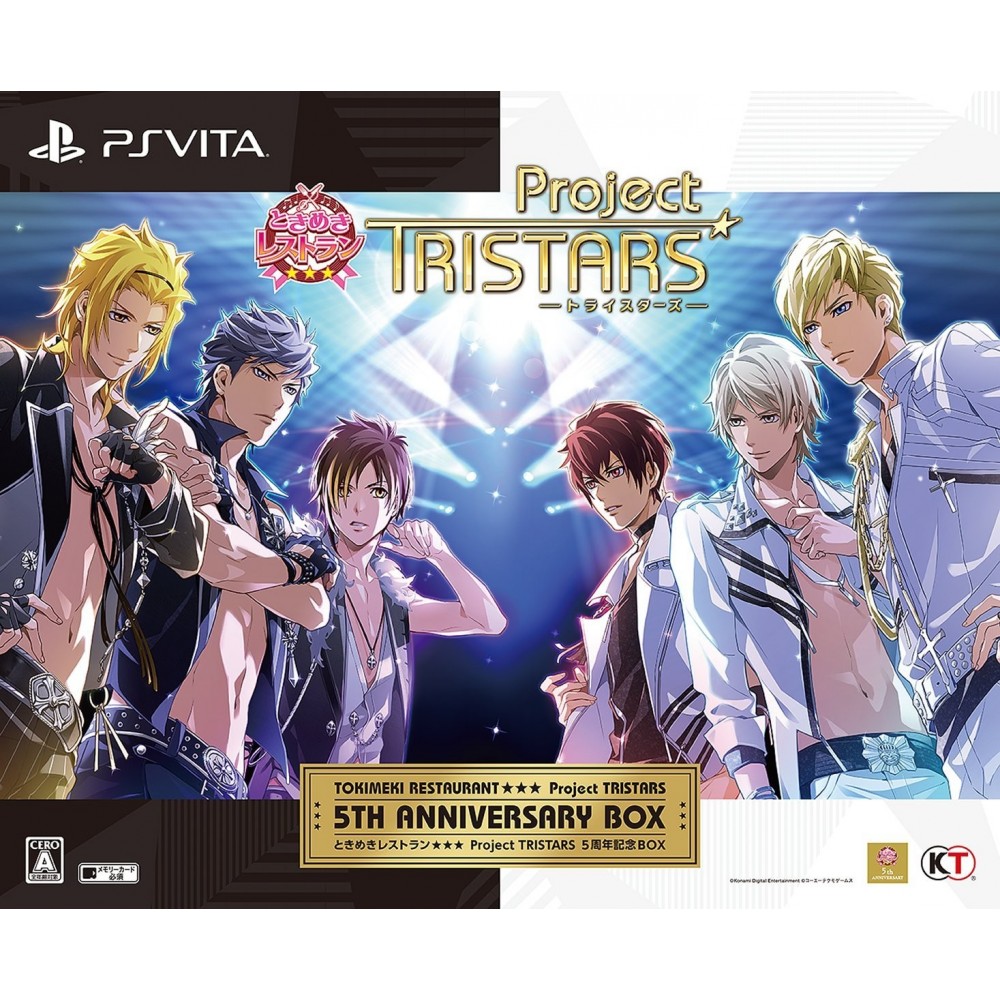 TOKIMEKI RESTAURANT: PROJECT TRISTARS [5TH ANNIVERSARY BOX] PSVita (pre-owned)