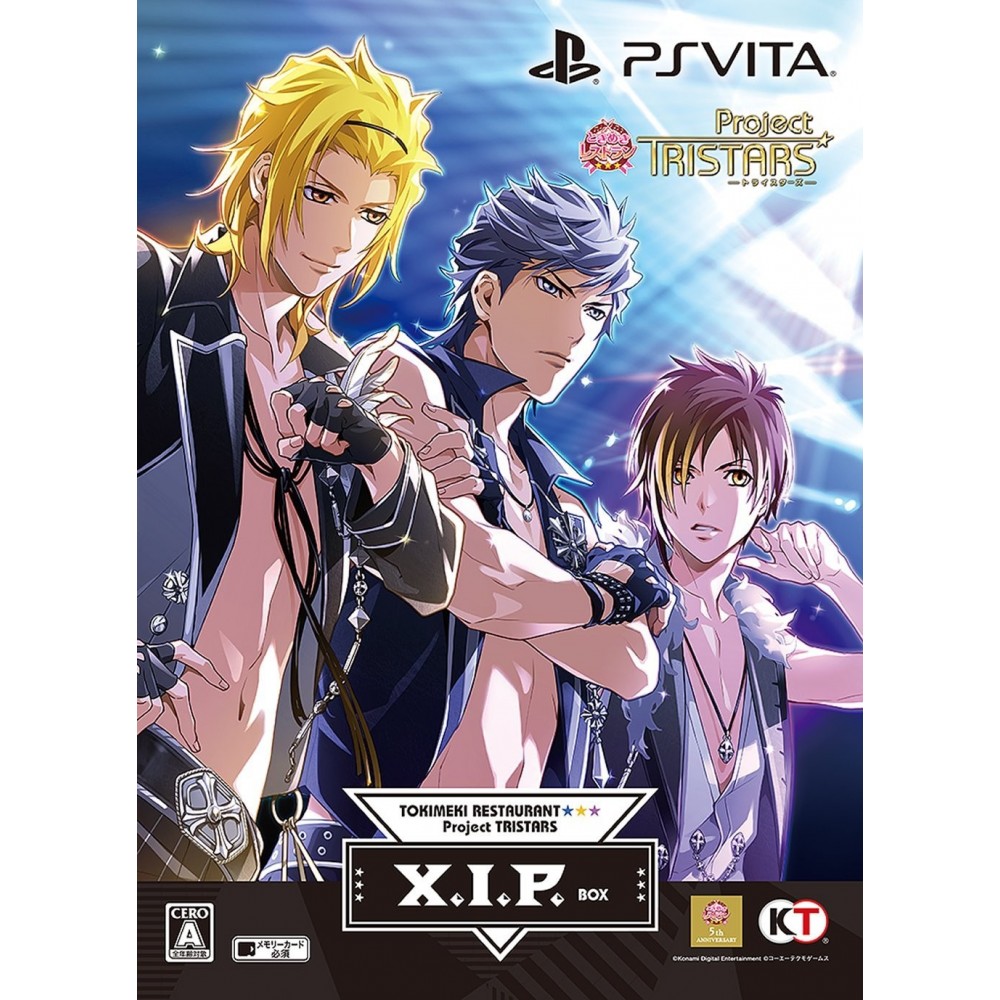 TOKIMEKI RESTAURANT: PROJECT TRISTARS [X.I.P. BOX] PSVita (gebraucht)