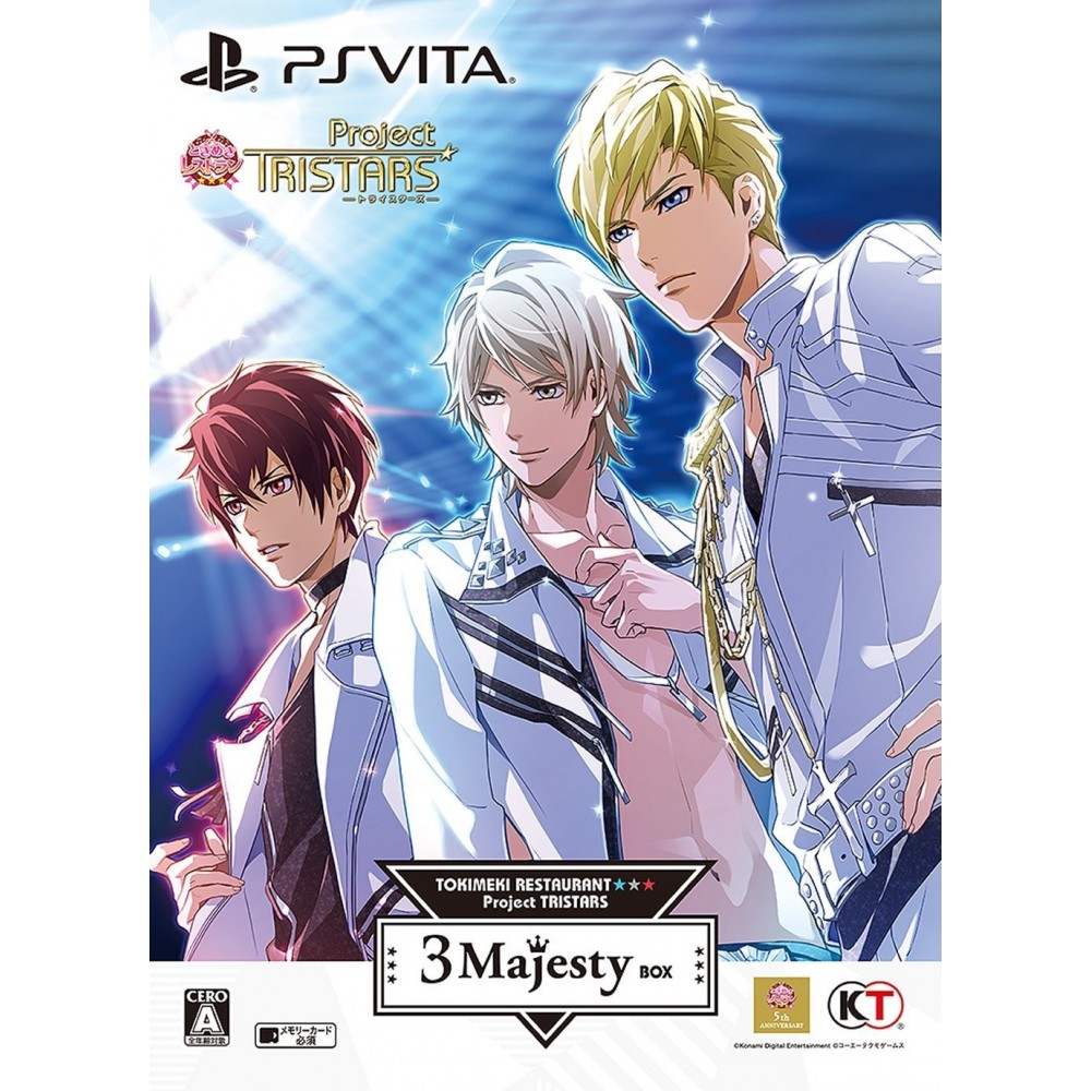 TOKIMEKI RESTAURANT: PROJECT TRISTARS [3 MAJESTY BOX]