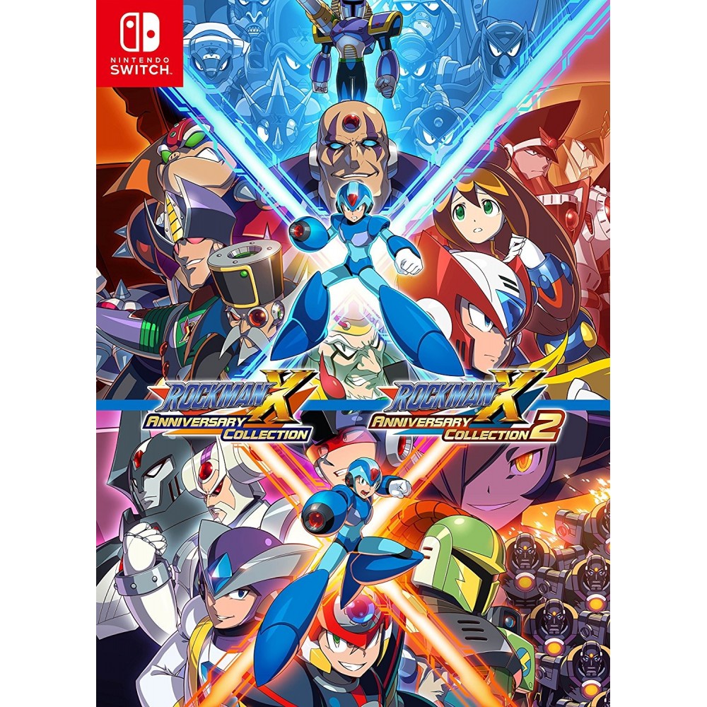 ROCKMAN X ANNIVERSARY COLLECTION + ROCKMAN X ANNIVERSARY COLLECTION 2 (pre-owned) Switch