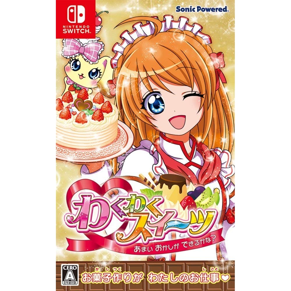 WAKU WAKU SWEETS: AMAI OKASHI GA DEKIRU KANA?