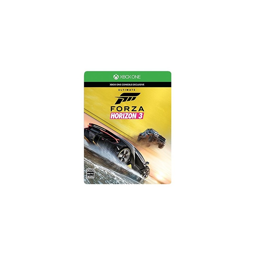 Forza Horizon 4 Xbox One Game and Ultimate Edition Steelbook