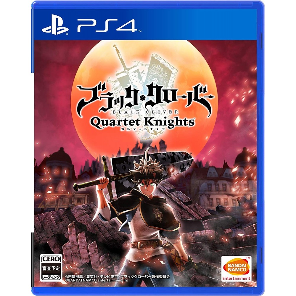 BLACK CLOVER: QUARTET KNIGHTS PS4