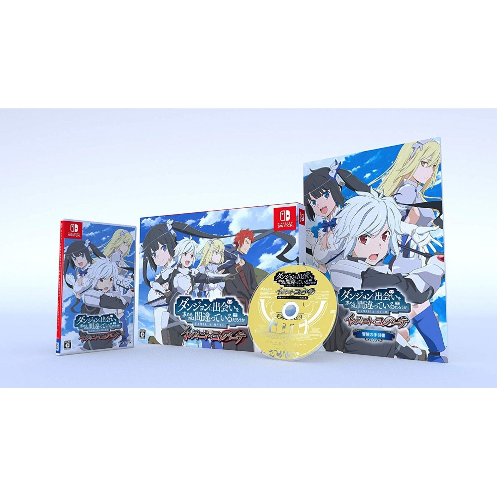 IS IT WRONG TO TRY TO PICK UP GIRLS IN A DUNGEON? INFINITE COMBATE [LIMITED EDITION]