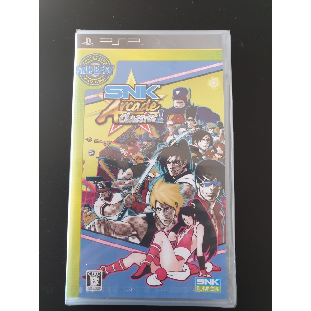 SNK Arcade Classics Vol. 1 (SNK Best Collection) PSP