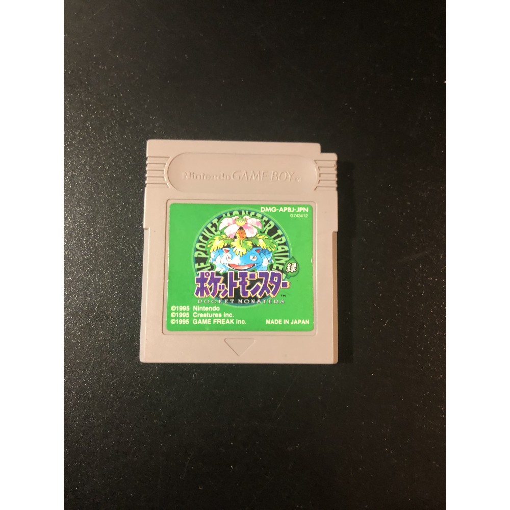 Pokemon Green Version Gameboy Nintendo Game