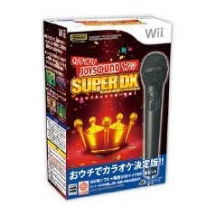 Karaoke Joysound Wii Super DX: Hitori de Minna de Utai Houdai! (w/Microphone)