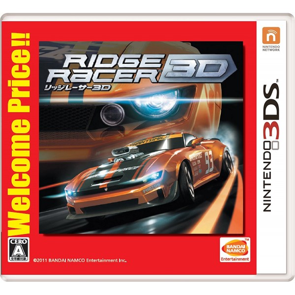 RIDGE RACER 3D (WELCOME PRICE!!)