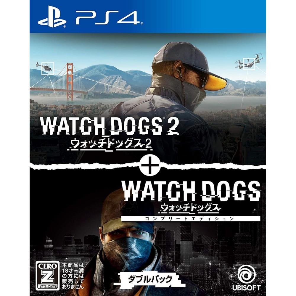 WATCH DOGS 1 + 2 DOUBLE PACK (pre-owned) PS4