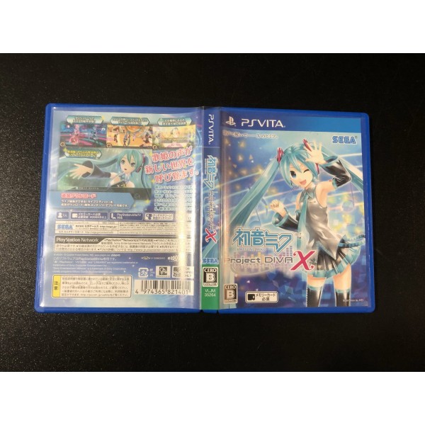 HATSUNE MIKU -PROJECT DIVA- X PS VITA (pre-owned)