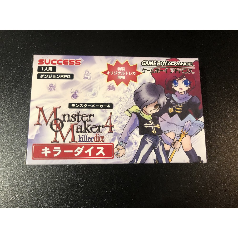 Monster Maker 4 Killer Dice Game Boy Advance GBA