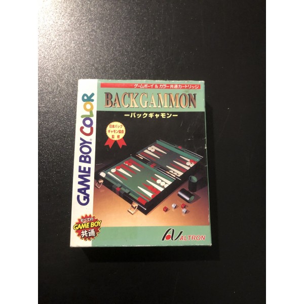 Backgammon Game Boy Color GBC