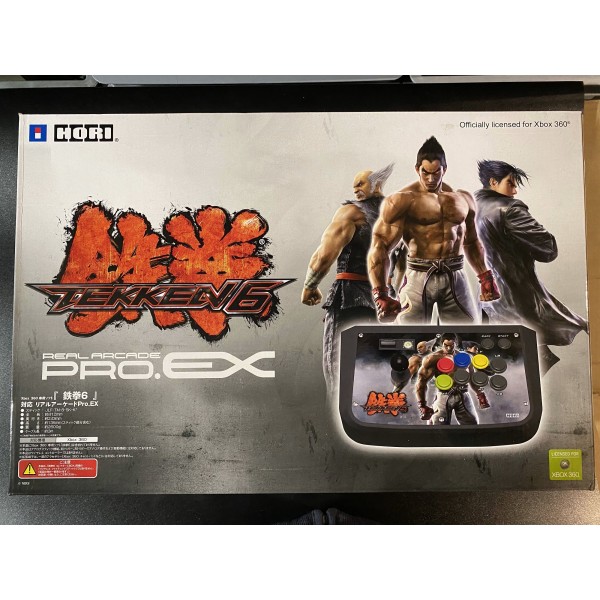 未使用品 XBOX360 鉄拳6対応 リアルアーケードPro.EX realarcade pro 