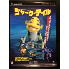 Shark Tale PS2 Videogame Promo Poster