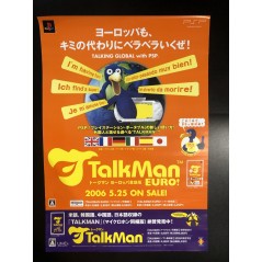 Talkman Euro PSP Videogame Promo Poster