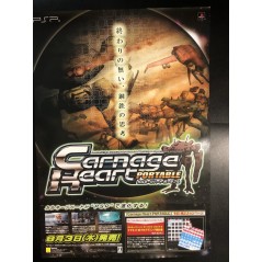 Carnage Heart Portable PSP Videogame Promo Poster