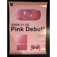 PSP PlayStation Portable Pink PS2 Videogame Promo Poster