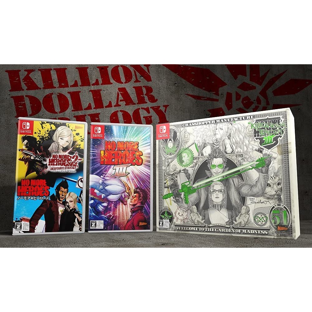 No More Heroes III [KILLION DOLLAR TRILOGY] (Limited Edition) (English) Switch