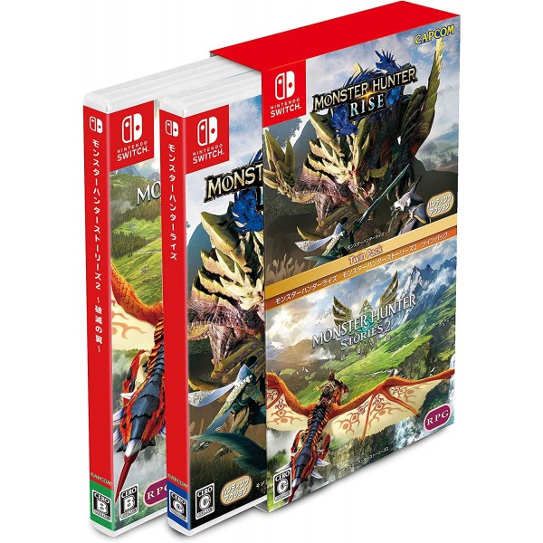Monster Hunter Rise Monster Hunter Stories 2 Twin Pack (English) Switch