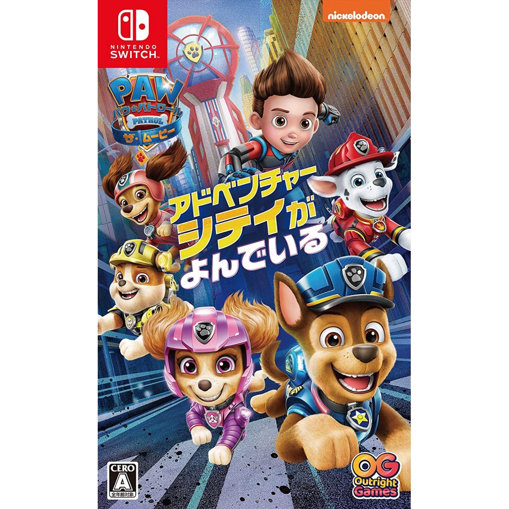 PAW Patrol The Movie: Adventure City Calls Switch