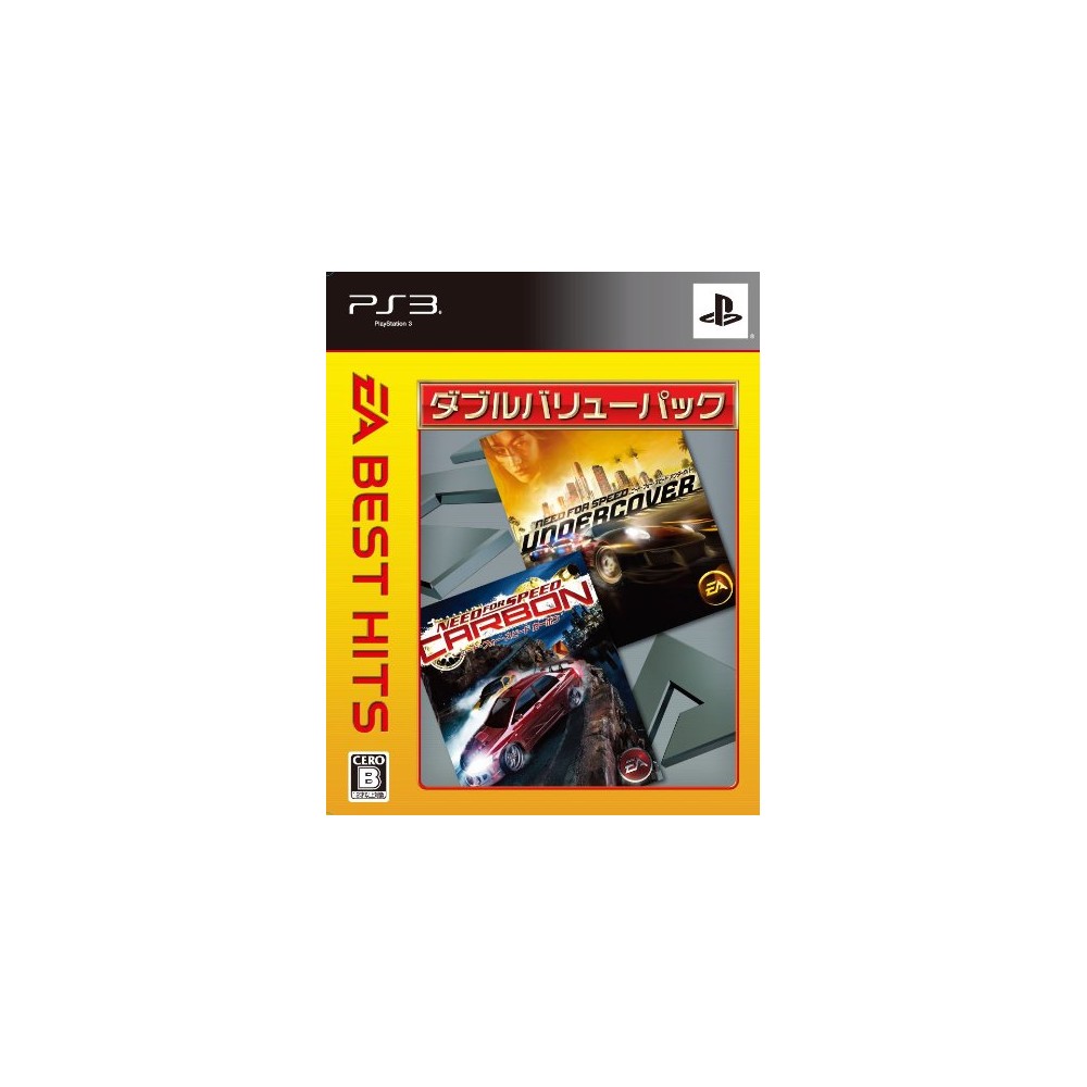 Need for Speed: Carbon+Undercover Double Value Pack (EA Best Hits) (pre-owned) PS3