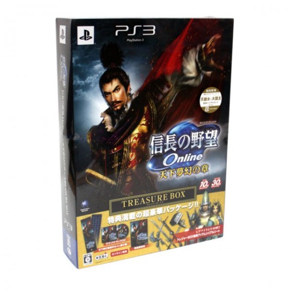 Nobunaga no Yabou Online: Tenka Mugen no Shou [Treasure Box] (gebraucht) PS3