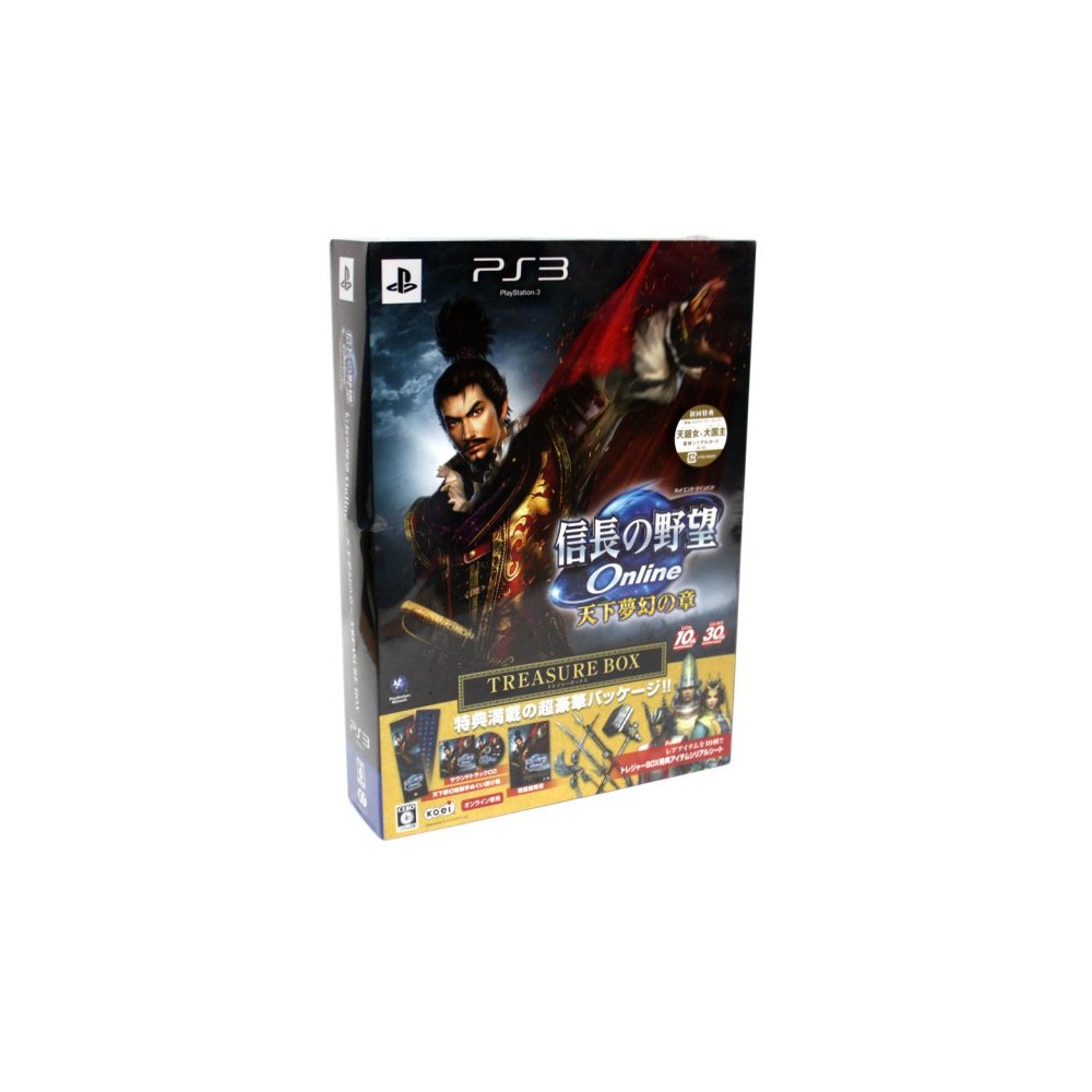 Nobunaga no Yabou Online: Tenka Mugen no Shou [Treasure Box] (gebraucht) PS3