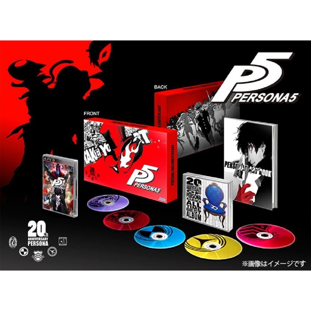 PERSONA 5 [20TH ANNIVERSARY EDITION] (pre-owned) PS3
