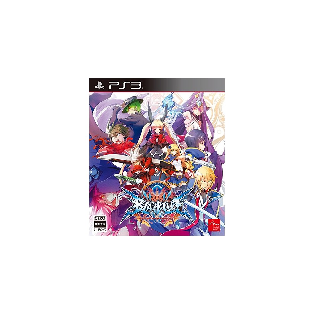 BLAZBLUE CENTRALFICTION [LIMITED BOX] (pre-owned) PS3