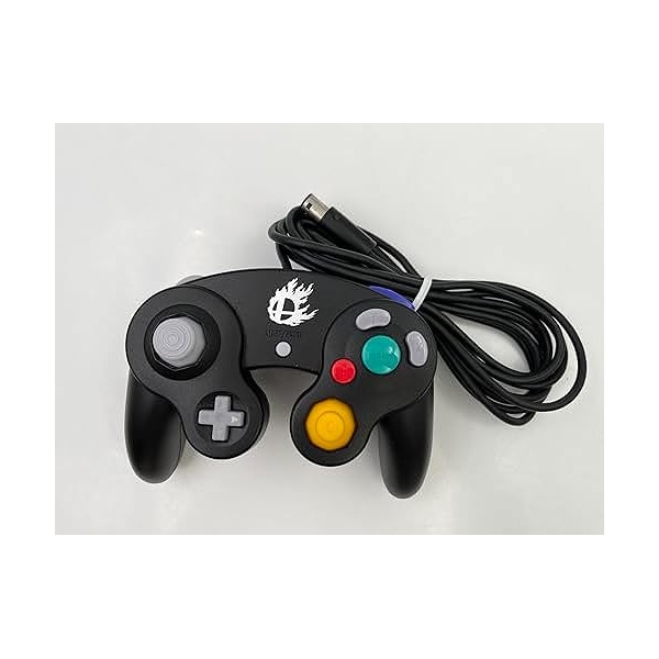GAMECUBE CONTROLLER für Wii & Wii U (SUPER SMASH BROS. BLACK) (pre-owned)