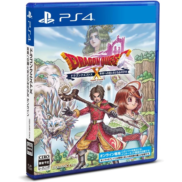 Dragon Quest X Online: The Door to the Future and the Sleeping Girl (Code in a Box) PS4