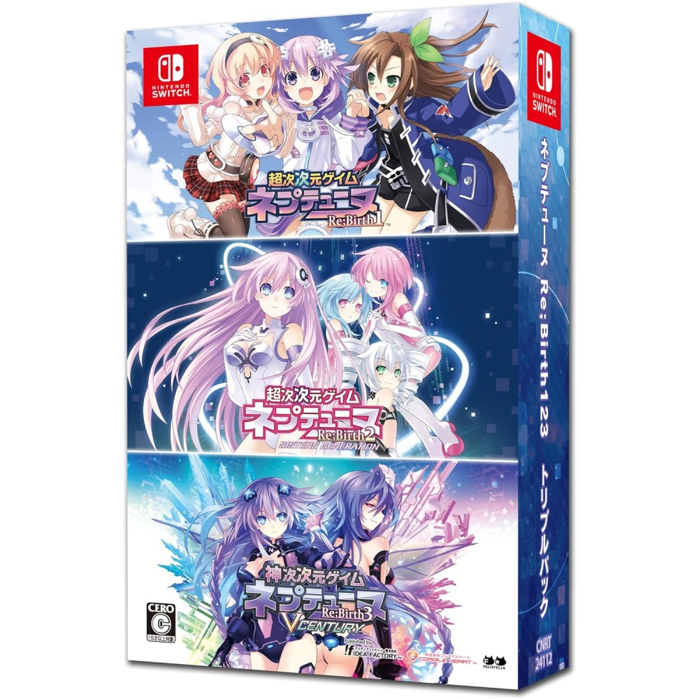 Hyperdimension Neptunia Re;Birth 1 2 3 Triple Pack Switch