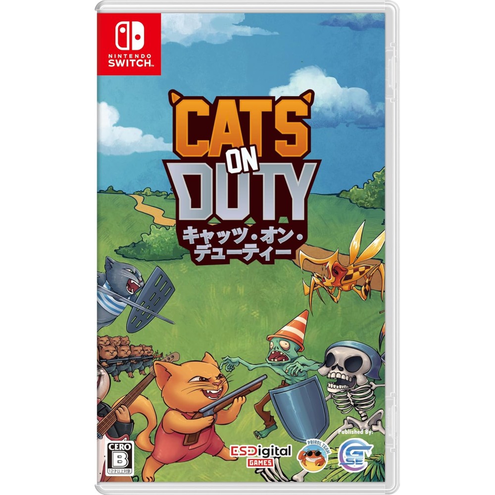 Cats on Duty (Multi-Language) Switch