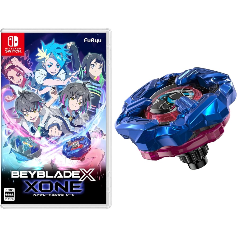 Beyblade X: XONE Switch Shinobi Knife 4-60LF Metal Coat: Blue