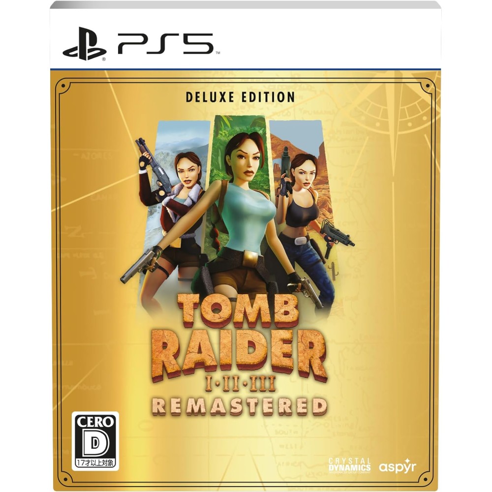 Tomb Raider I-III Remastered Starring Lara Croft [Deluxe Edition] PS5 (pre-owned)