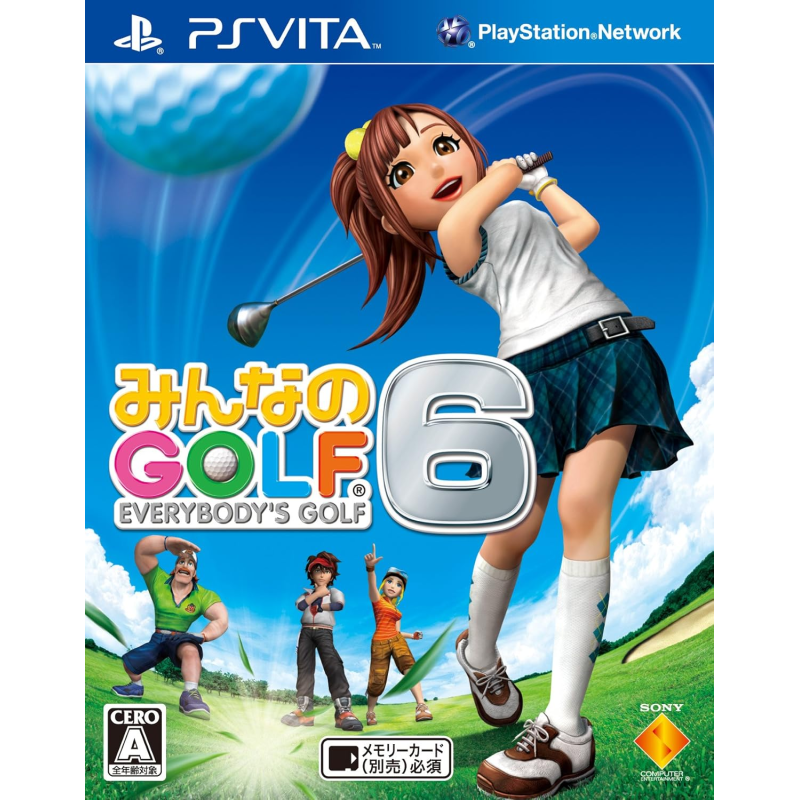 Minna no Golf 6 PSVita (cartridge only)