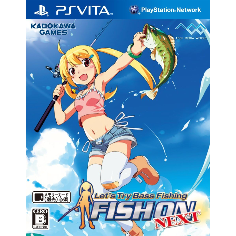 Let's Try Bass Fishing: Fish On Next PSVita (pre-owned)