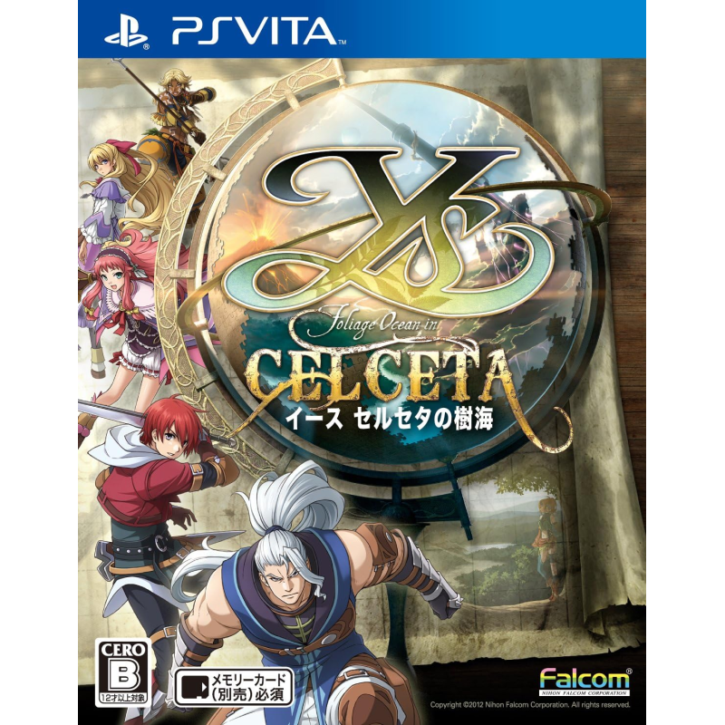 Ys: Celceta no Jukai [Regular Edition] PSVita (pre-owned)