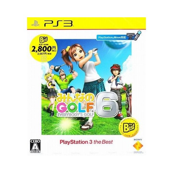 Minna no Golf 6 (Playstation 3 the Best)