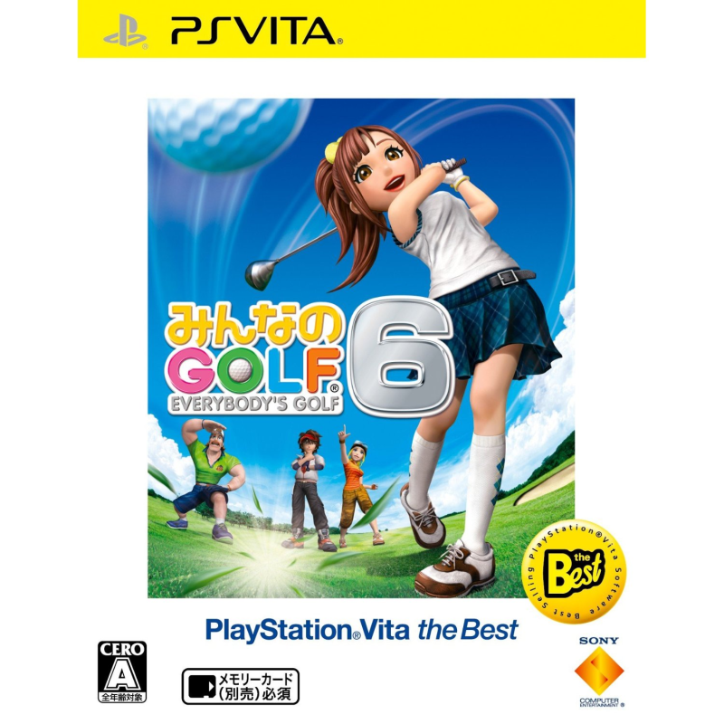 Minna no Golf 6 (Playstation Vita the Best) (nur cartridge)