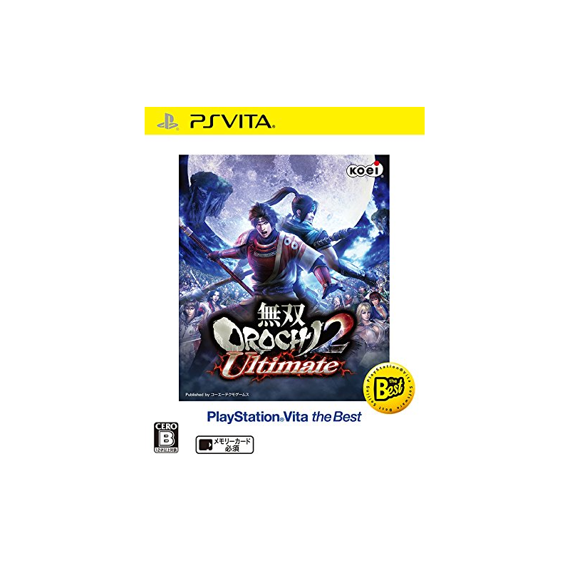 MUSOU OROCHI 2 ULTIMATE (PLAYSTATION VITA THE BEST) PSVita (cartridge only)