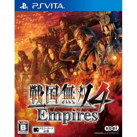 SENGOKU MUSOU 4 EMPIRES PSVita (cartridge only)