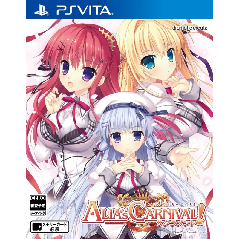 ALIA'S CARNIVAL! SACRAMENT PSVita (cartridge only)