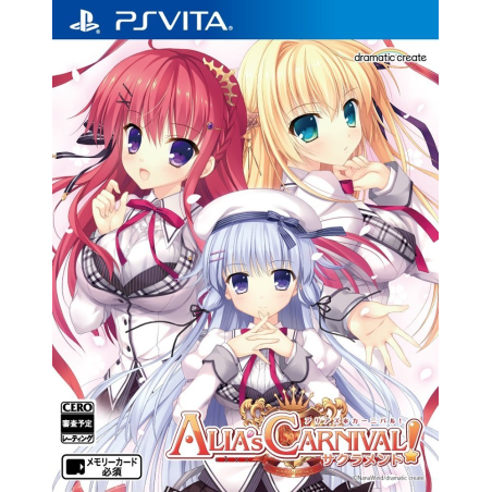 ALIA'S CARNIVAL! SACRAMENT PSVita (cartridge only)