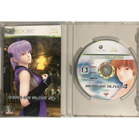 Dead or Alive 4 (Platinum Collection) XBOX 360 (gebraucht)