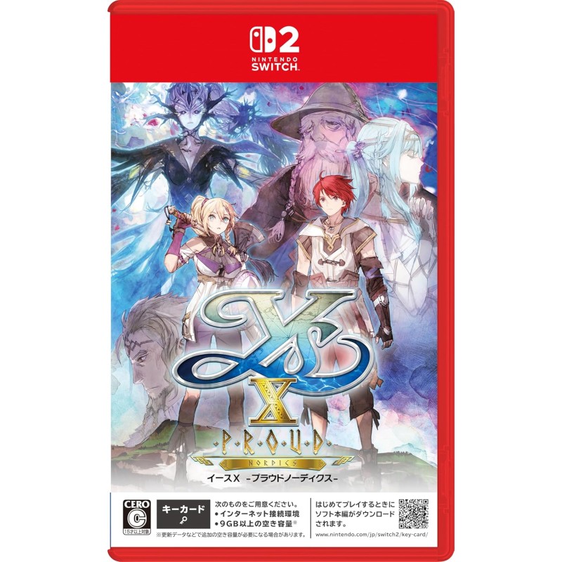 Ys X: Proud Nordics Switch 2 (pre-owned) (Game Key Card)